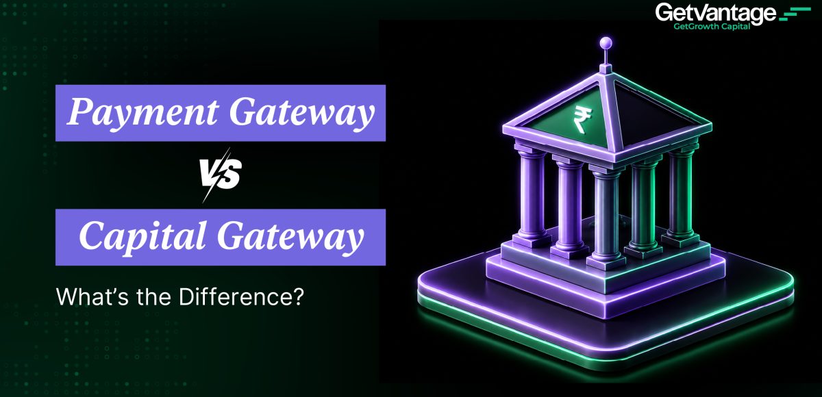 An infographic banner for a B2B fintech blog comparing two financial models.
